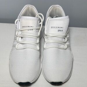 adidas White Equipment ADV Knit Sneakers